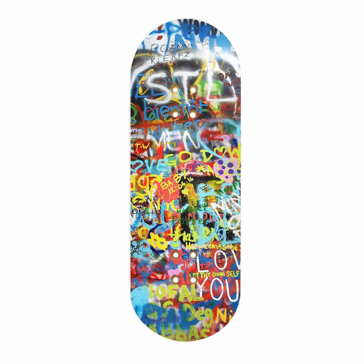 Teak Tuning "Graffiti Wall" Deck Graphic Wrap - 35mm x 110mm