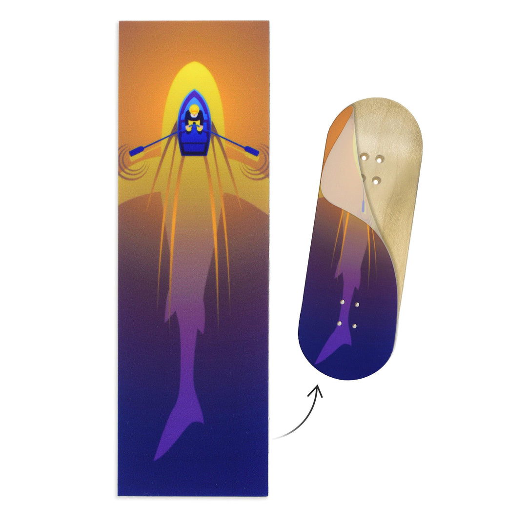 Teak Tuning "Bigger Fish" Artist Collaboration Deck Graphic Wrap - 35mm x 110mm