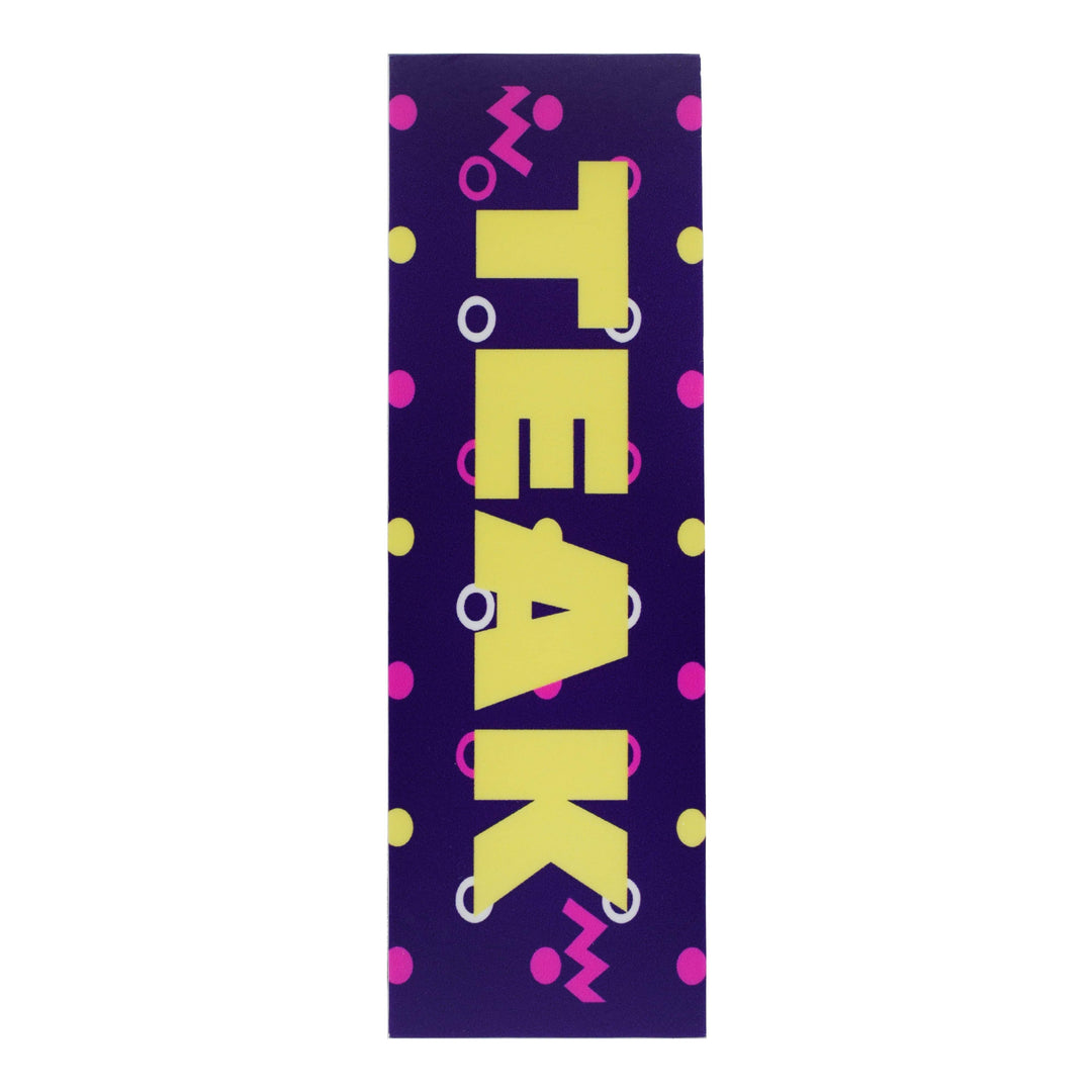 Teak Tuning "Confetti Teak Logo" Deck Graphic Wrap - 35mm x 110mm