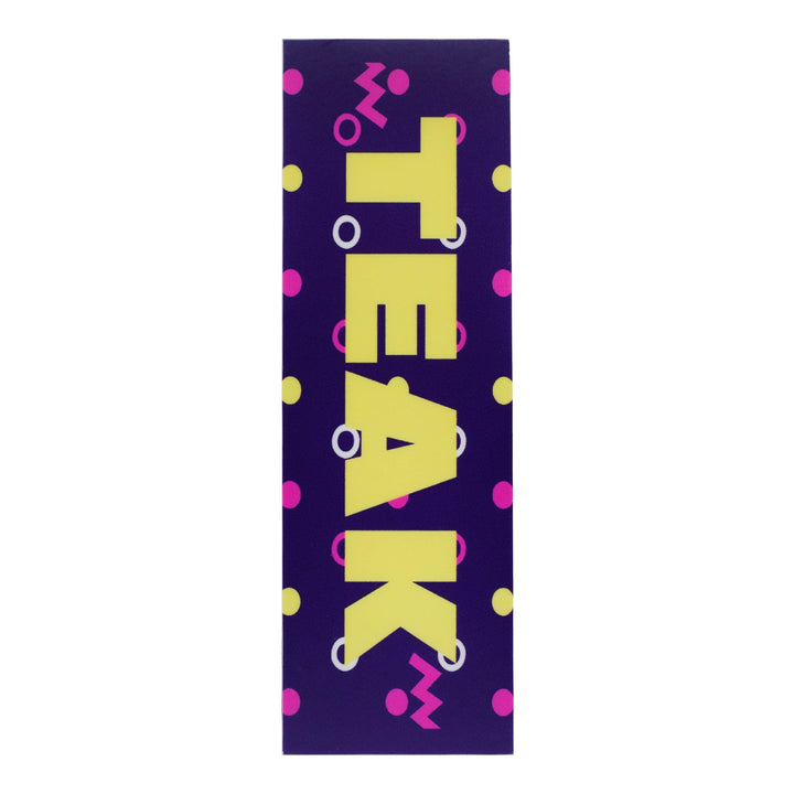 Teak Tuning "Confetti Teak Logo" Deck Graphic Wrap - 35mm x 110mm