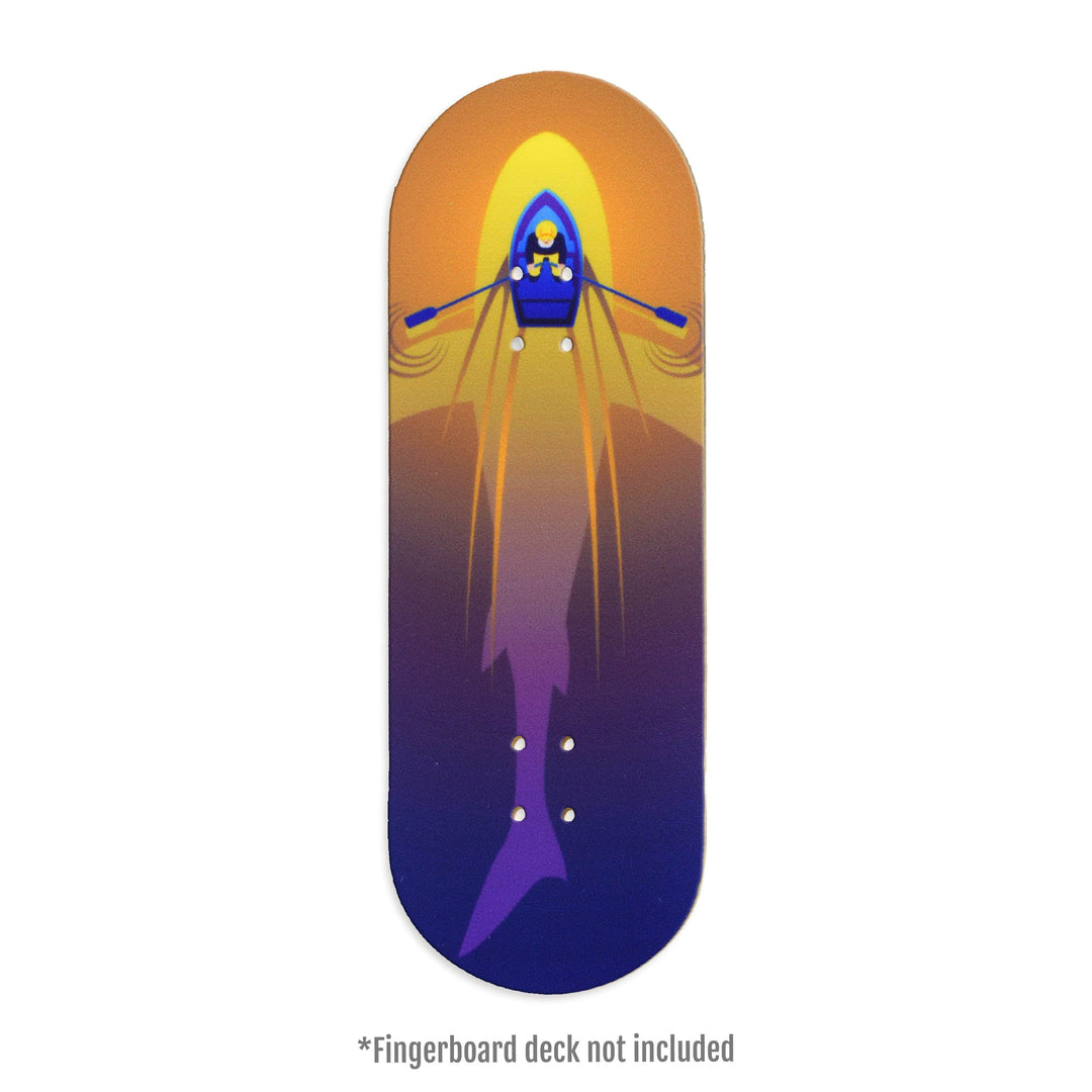 Teak Tuning "Bigger Fish" Artist Collaboration Deck Graphic Wrap - 35mm x 110mm