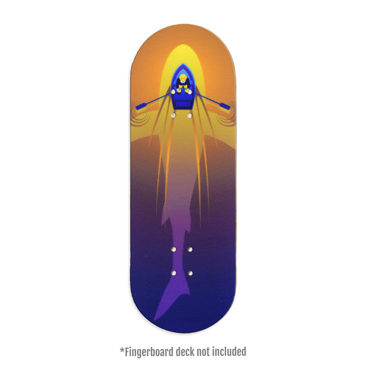 Teak Tuning "Bigger Fish" Artist Collaboration Deck Graphic Wrap - 35mm x 110mm