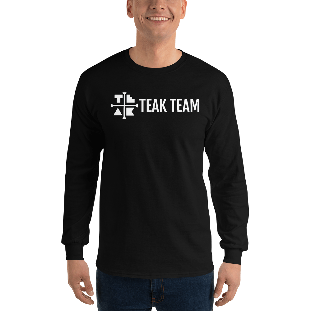 Teak Tuning Pro Fingerboards Teak Team Long Sleeve Shirt - Teak Team Merch