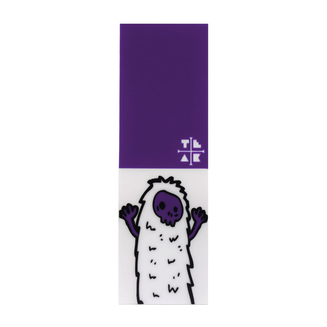 Teak Tuning "Purple Yeti" Deck Graphic Wrap (Transparent Background) - 35mm x 110mm