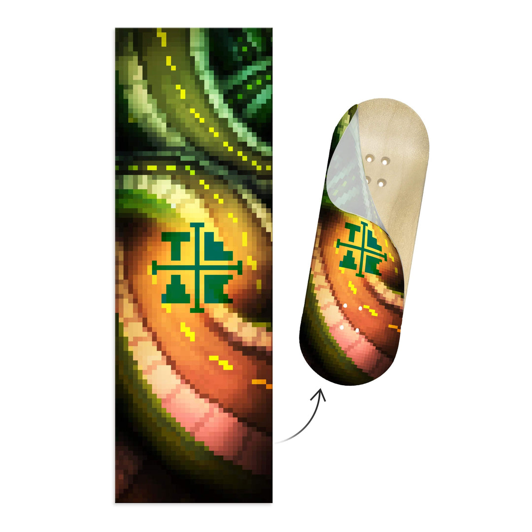 Teak Tuning "Winding Road" Artist Collaboration Deck Graphic Wrap - 35mm x 110mm