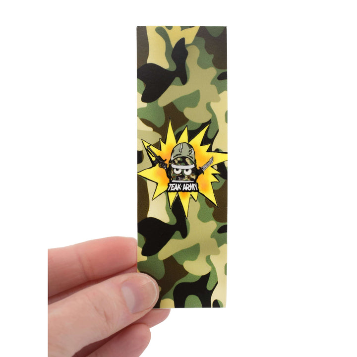 Teak Tuning "Teak Army Camo" Deck Graphic Wrap - 35mm x 110mm