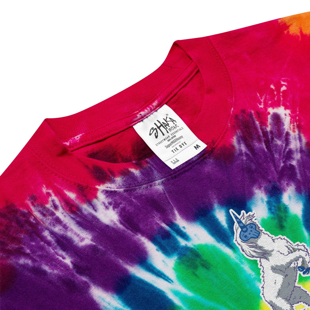 Teak Tuning Pro Fingerboards Yeticorn Oversized Tie-Dye T-Shirt