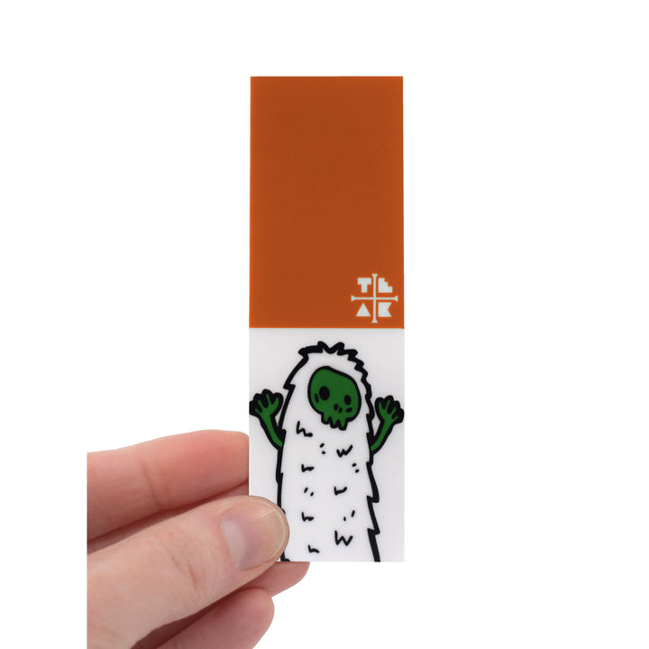 Teak Tuning "Spooky Yeti" Deck Graphic Wrap (Transparent Background) - 35mm x 110mm