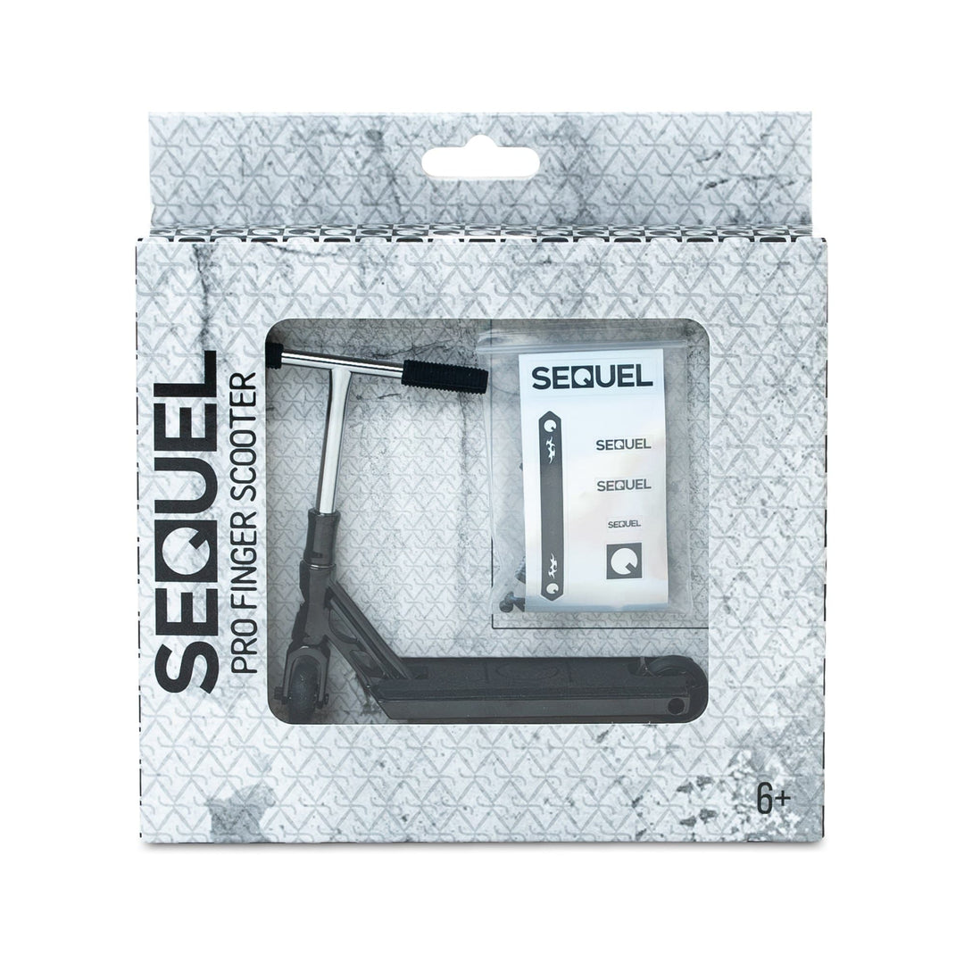 Sequel Sequel Pro Finger Scooter with Working SCS Compression - Black