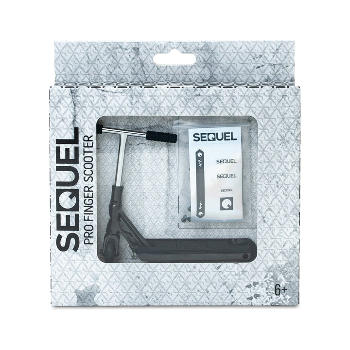 Sequel Sequel Pro Finger Scooter with Working SCS Compression - Black