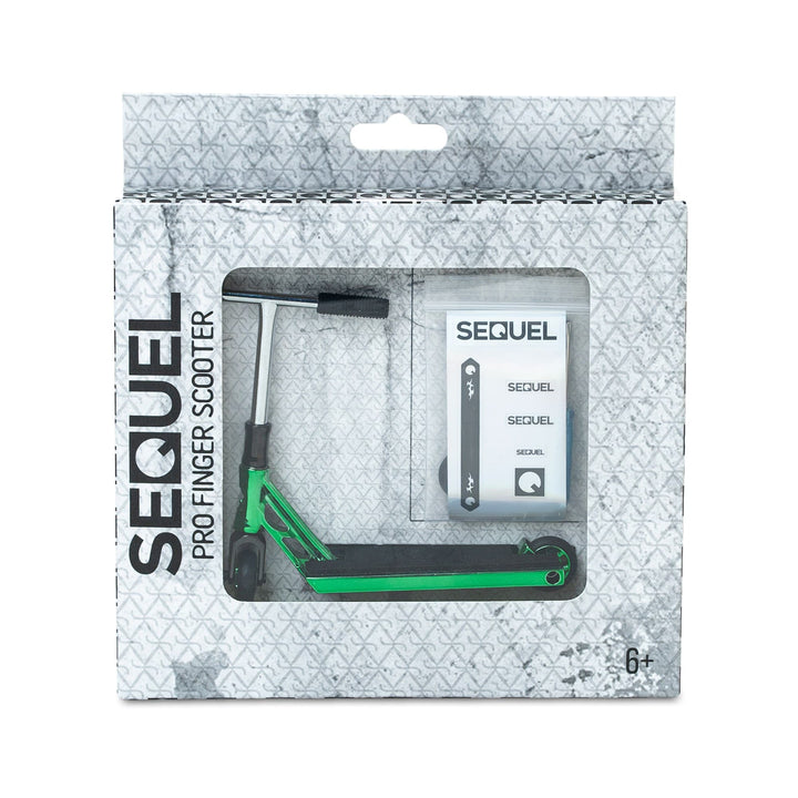 Sequel Sequel Pro Finger Scooter with Working SCS Compression - Green