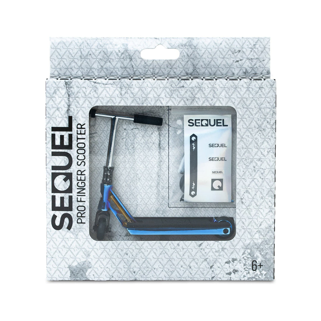 Sequel Sequel Pro Finger Scooter with Working SCS Compression - Neo Blue