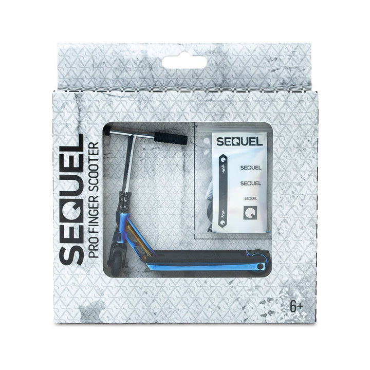 Sequel Sequel Pro Finger Scooter with Working SCS Compression - Neo Blue