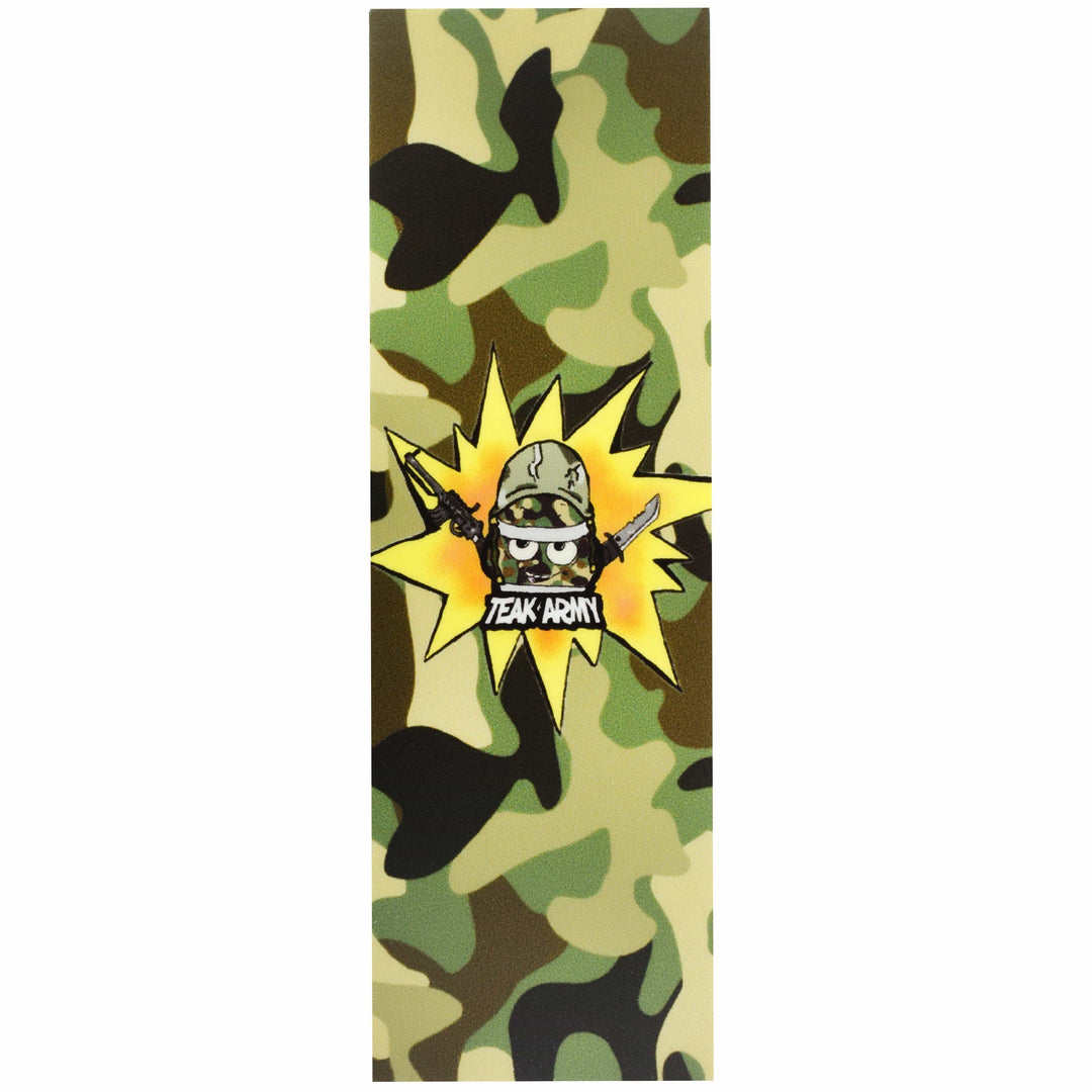 Teak Tuning "Teak Army Camo" Deck Graphic Wrap - 35mm x 110mm