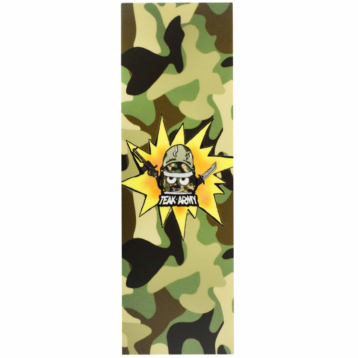 Teak Tuning "Teak Army Camo" Deck Graphic Wrap - 35mm x 110mm