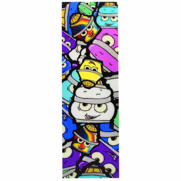 Teak Tuning "Bubble Bushing Collage" Deck Graphic Wrap - 35mm x 110mm
