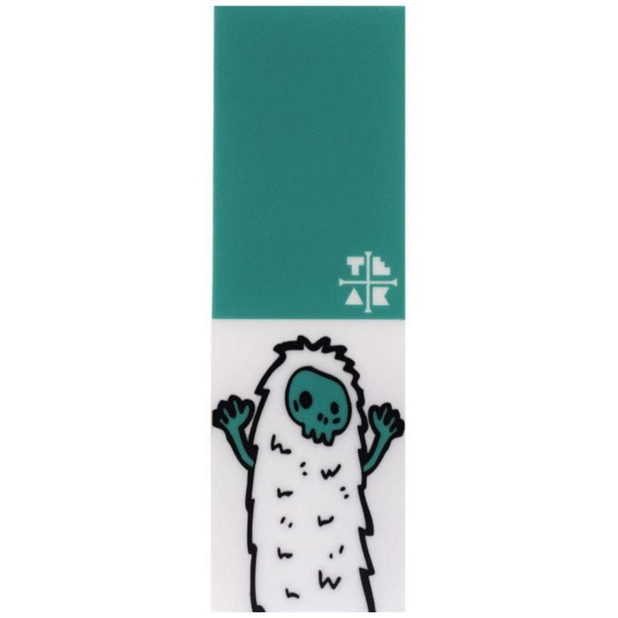 Teak Tuning "Teal Yeti" Deck Graphic Wrap (Transparent Background) - 35mm x 110mm
