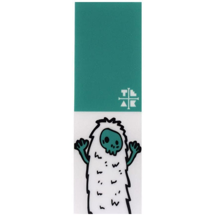 Teak Tuning "Teal Yeti" Deck Graphic Wrap (Transparent Background) - 35mm x 110mm
