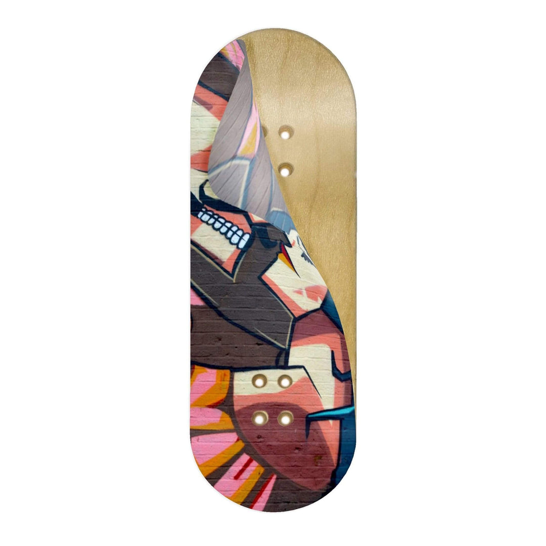 Teak Tuning "Skeleton Love" Deck Graphic Wrap - 35mm x 110mm