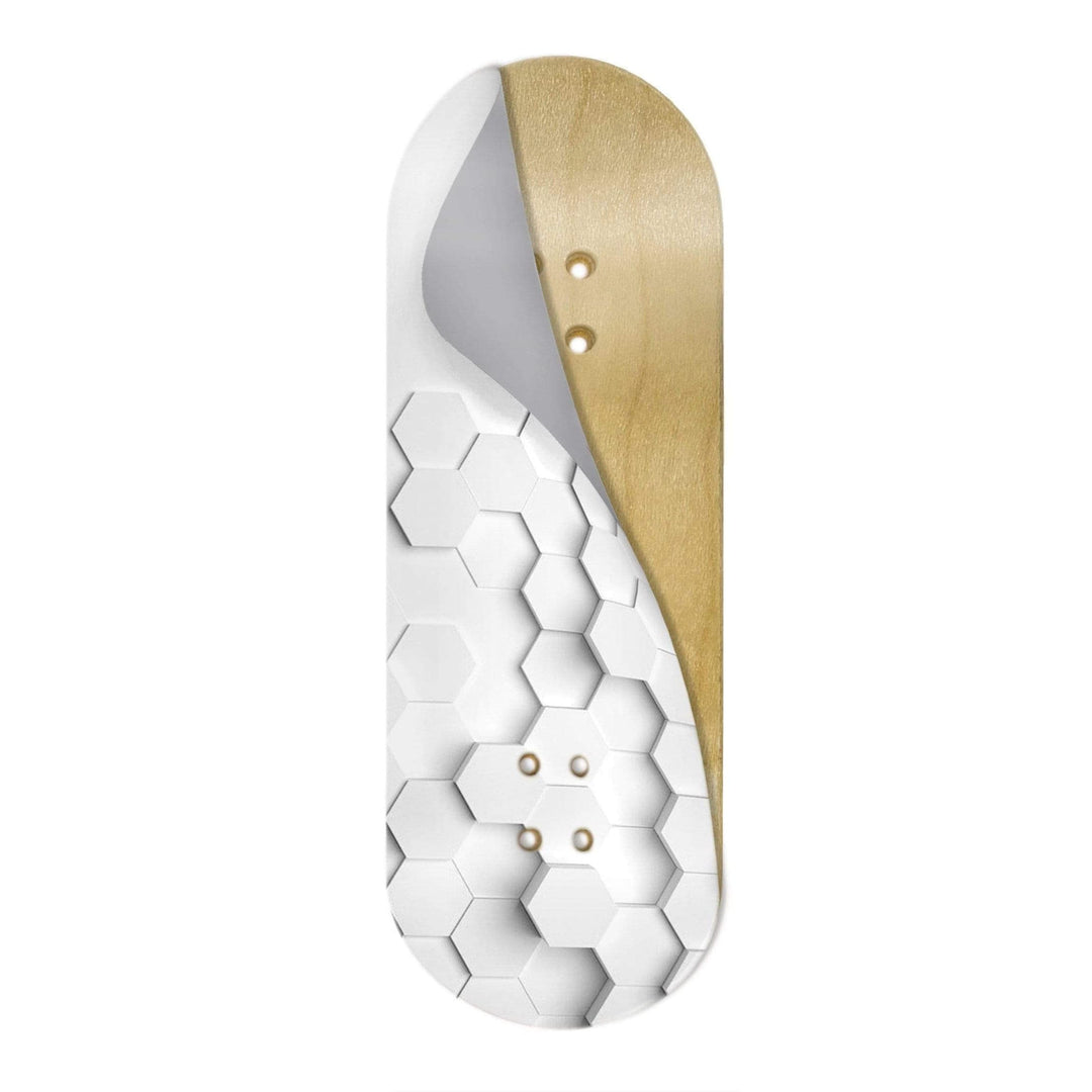 Teak Tuning Limited Edition "Raised Hexagons" Deck Graphic Wrap - 35mm x 110mm