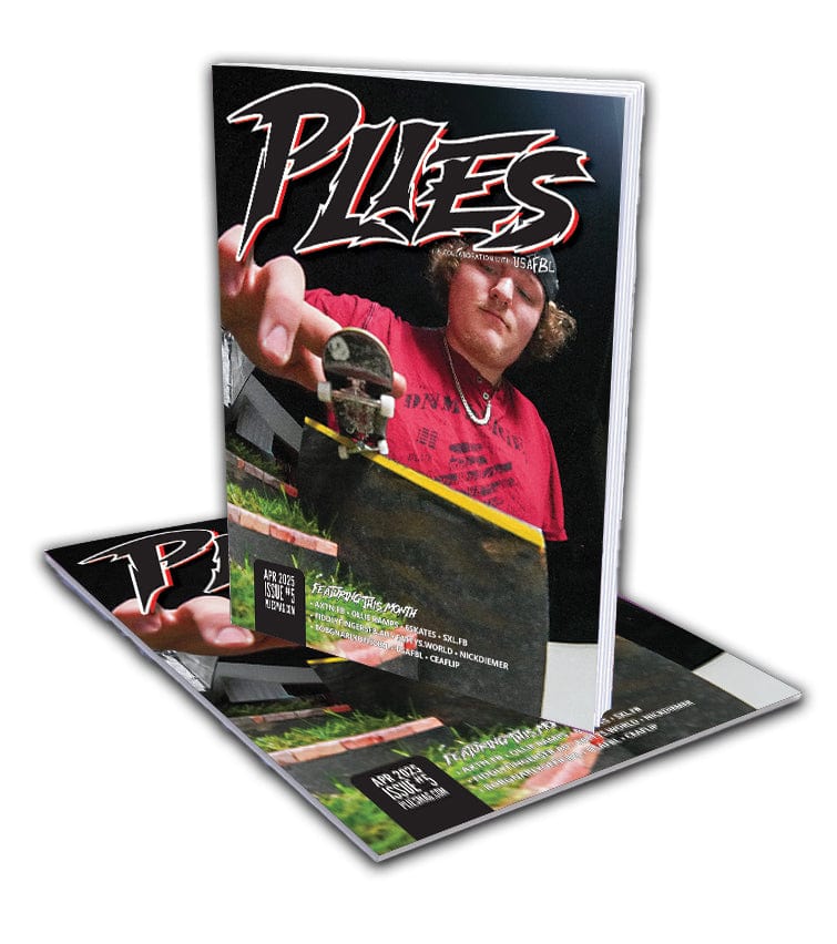 Teak Tuning Pro Fingerboards Plies Magazine Issue #5 by USAFBL - Limited Edition Physical Print Copy of Plies Magazine Issue #5