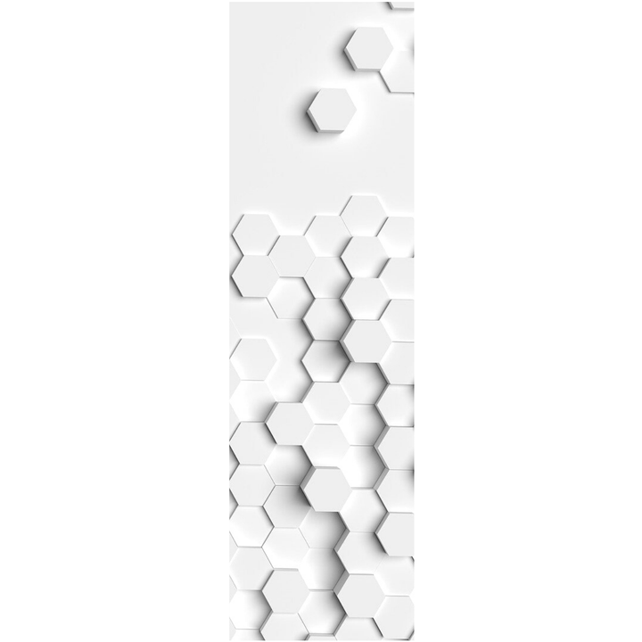 Teak Tuning Limited Edition "Raised Hexagons" Deck Graphic Wrap - 35mm x 110mm