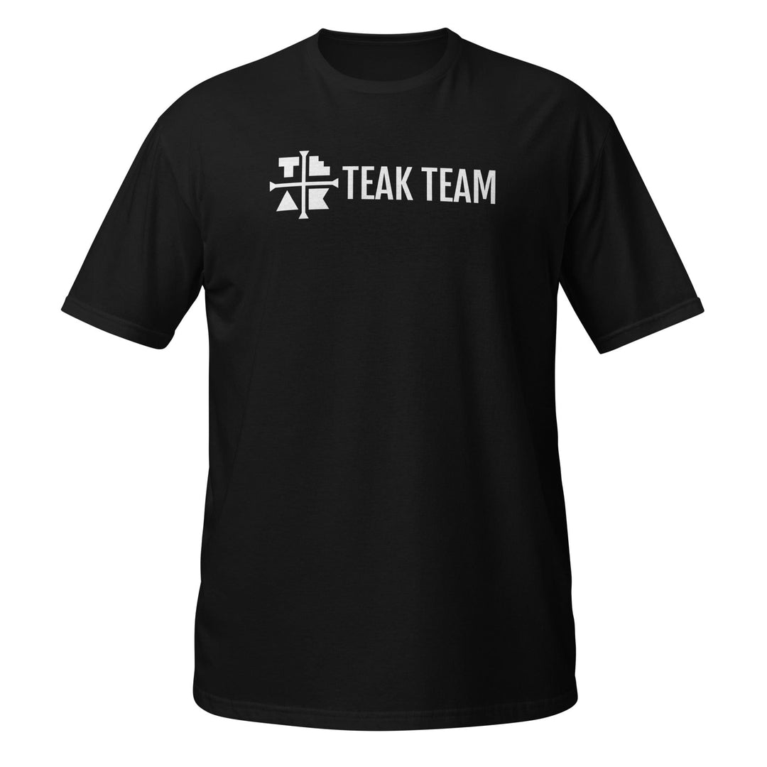 Teak Tuning Pro Fingerboards Teak Team Short-Sleeve T-Shirt - Teak Team Merch Black / S