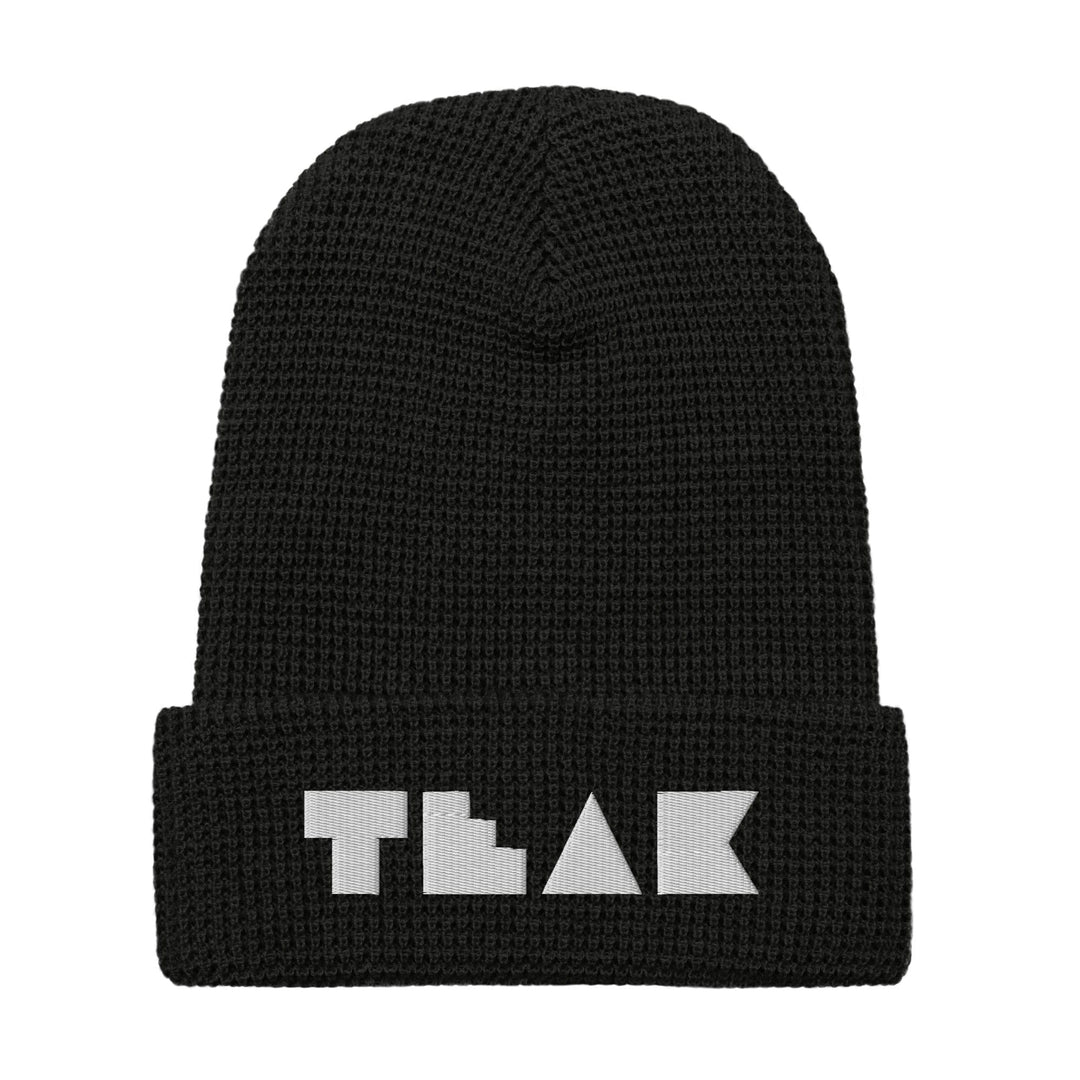 Teak Tuning Pro Fingerboards TEAK Classic Waffle Beanie Black
