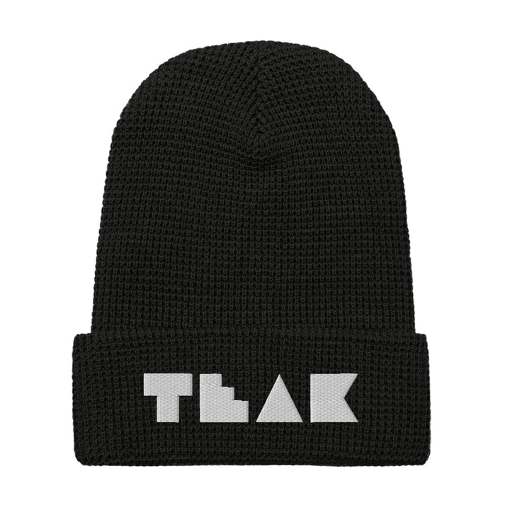 Teak Tuning Pro Fingerboards TEAK Classic Waffle Beanie Black
