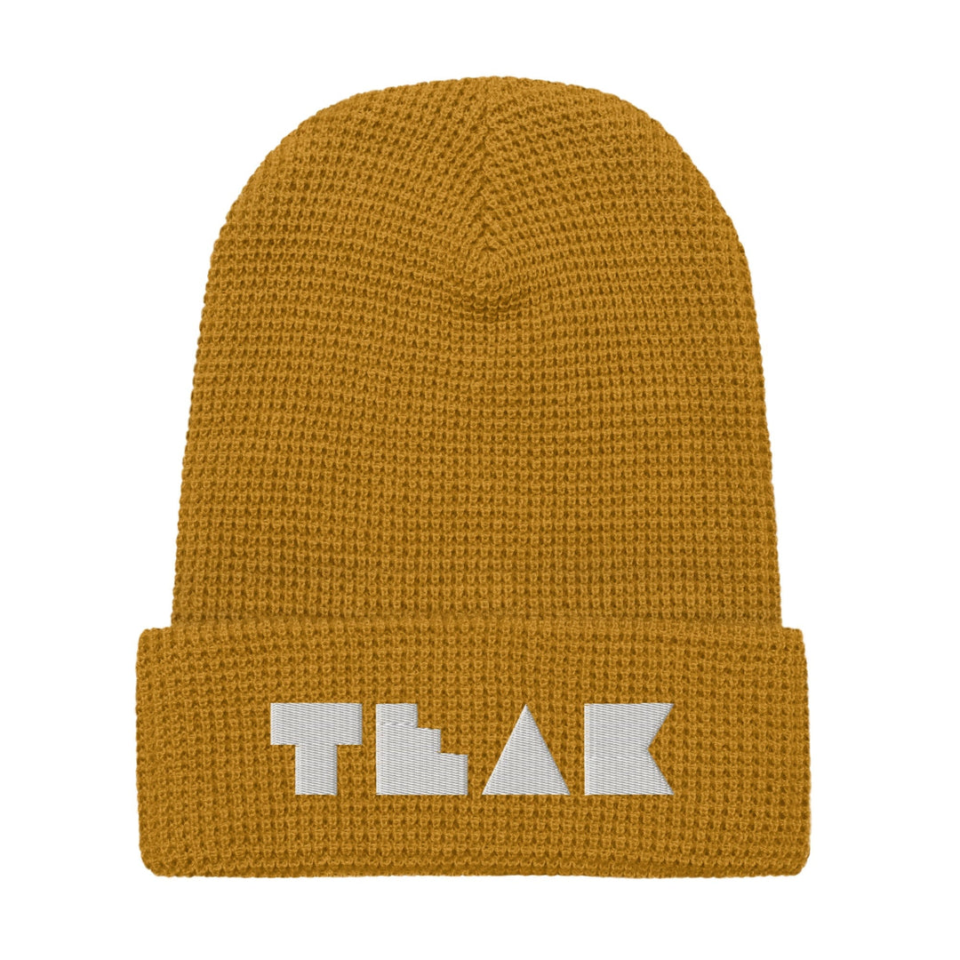 Teak Tuning Pro Fingerboards TEAK Classic Waffle Beanie Camel