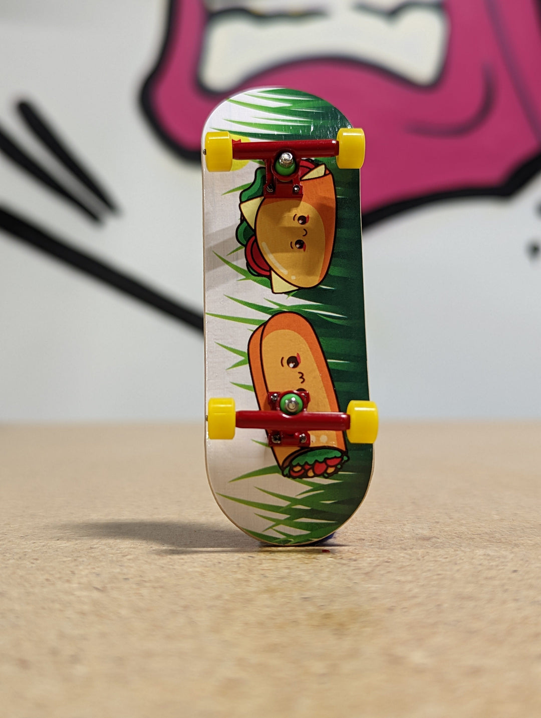 Teak Tuning 32mm Heat Transfer Graphic Complete + 71D Apex Wheels - "Happy Tacos"