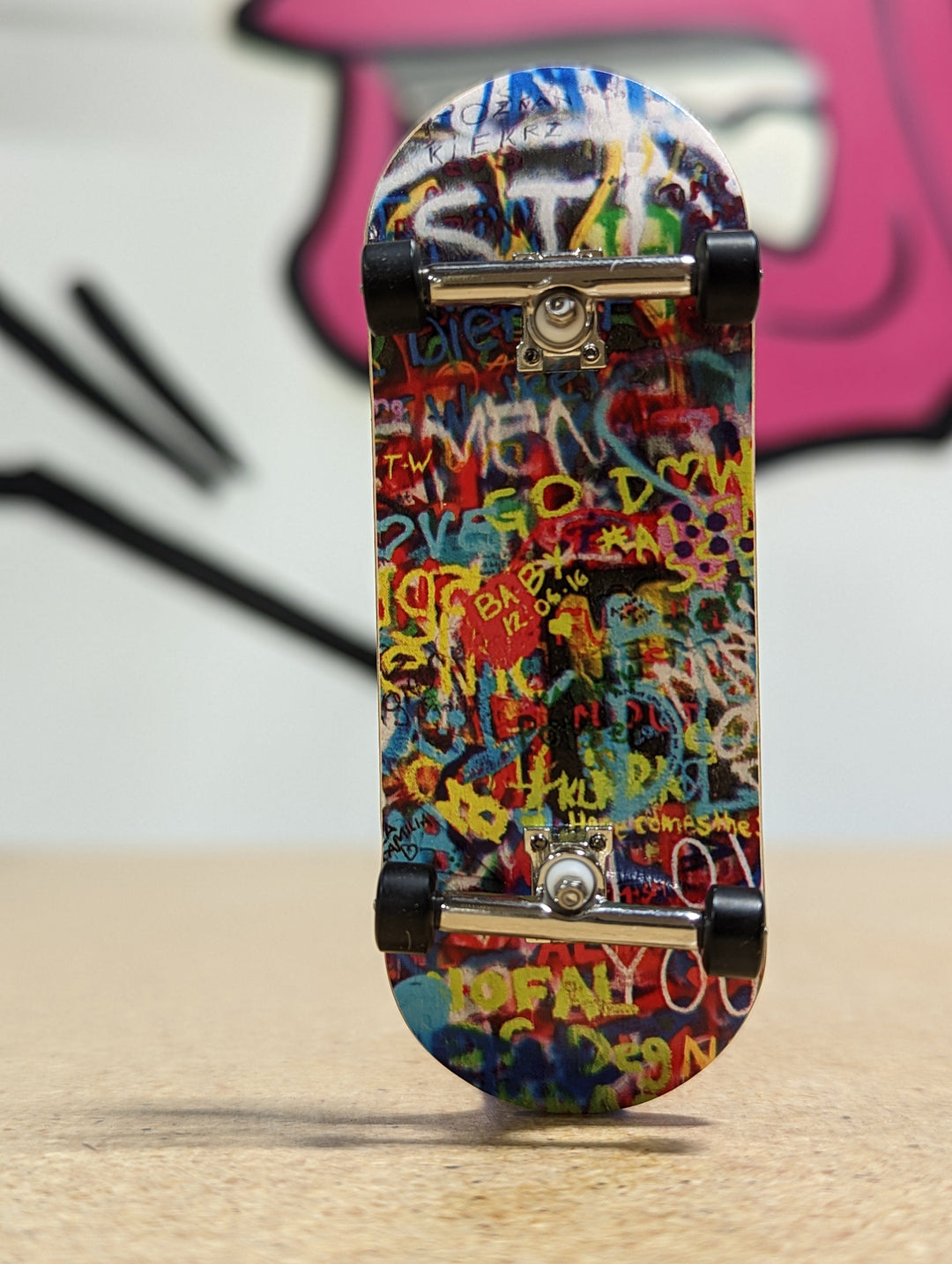 Teak Tuning 34mm Heat Transfer Graphic Complete + 71D Apex Wheels - "Graffiti Wall"