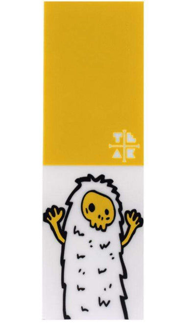 Teak Tuning "Yellow Yeti" Deck Graphic Wrap (Transparent Background) - 35mm x 110mm