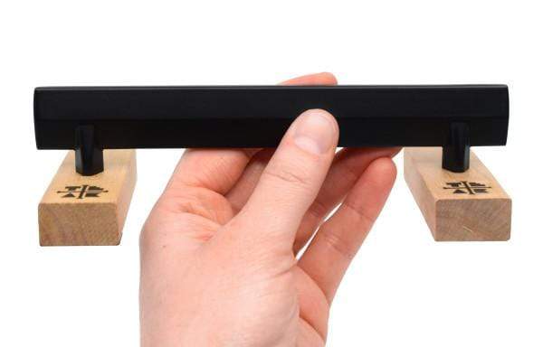 Teak Tuning Straight Rail - Black Guardrail Edition with Reflective Tape