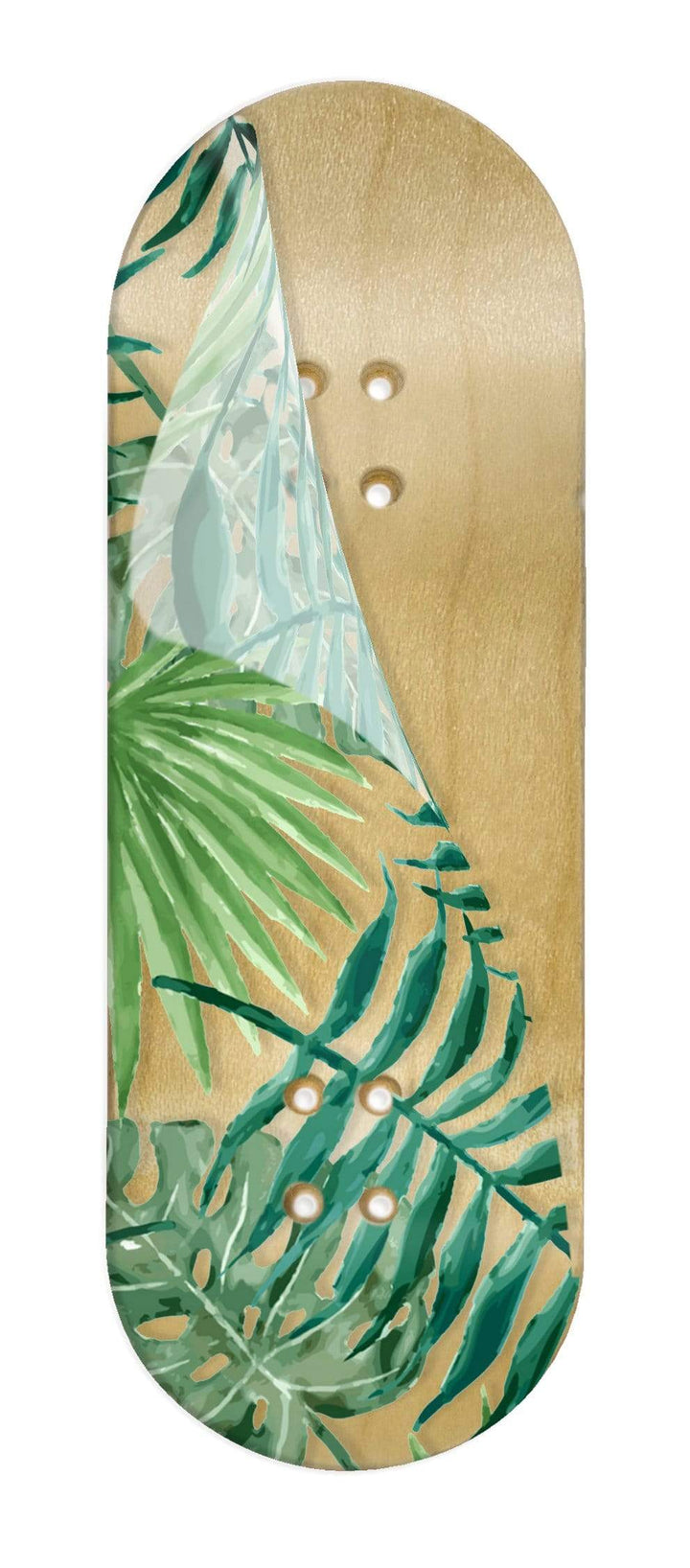 Teak Tuning Limited Edition "Transparent Forest" Deck Graphic Wrap (Transparent Background) - 35mm x 110mm
