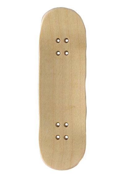 Teak Tuning Heat Transfer Graphic Wooden Fingerboard Deck, "Pickled" - 32mm x 97mm *LIMITED EDITION*