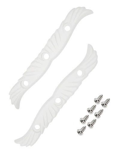 Teak Tuning Toon Series Board Rails (Screws Included) - Mustaches Green