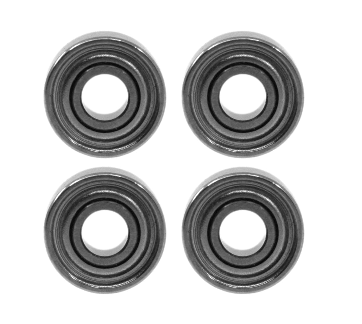Fingerboard Wheel Bearings, ABEC9 Stealth Edition (Pack of 4) Teak