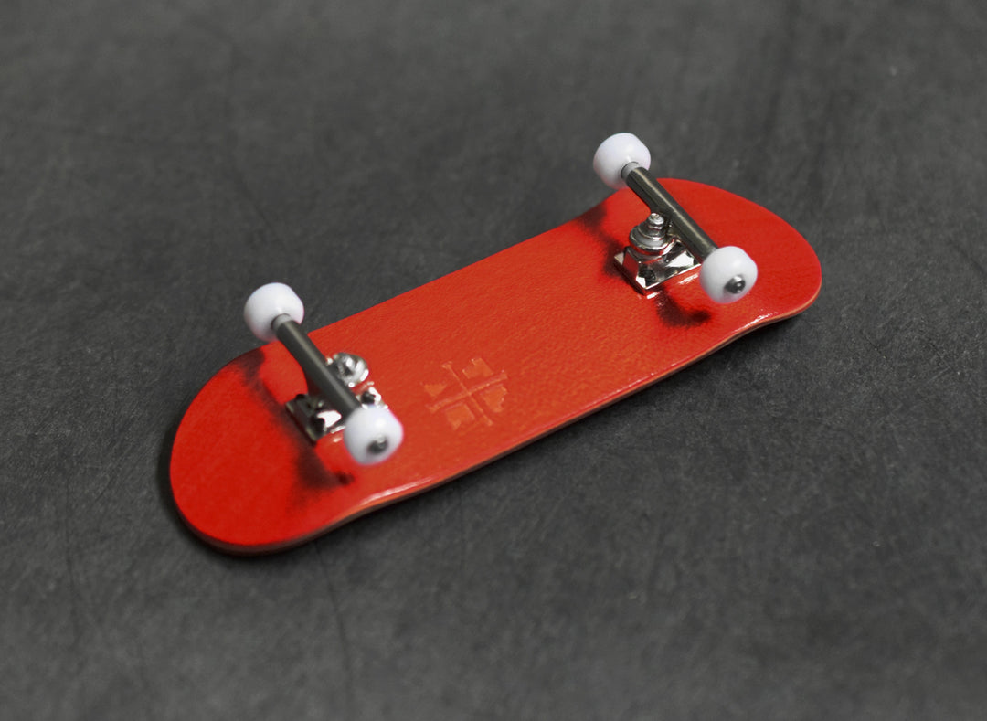 Teak Tuning 32mm Prolific Gen2 Fingerboard Complete - "The Crimson Classic" Colorway - Gen2 Prodigy Trucks + Pro Duro Bubble Bushings