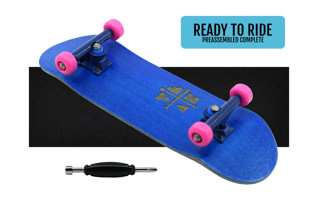 Teak Tuning PROlific Complete with Prodigy Trucks - "Blue & Pink" Edition