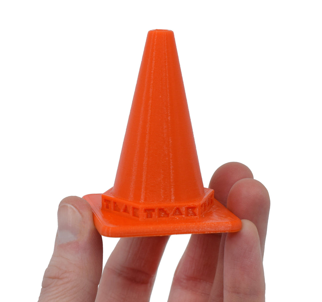 Teak Tuning Mini Traffic Cone - Realistic Urethane