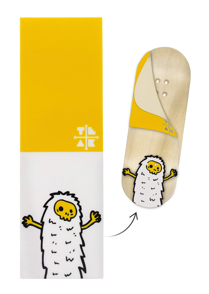 Teak Tuning "Yeti" Deck Graphic Wrap (Transparent Background) - 35mm x 110mm