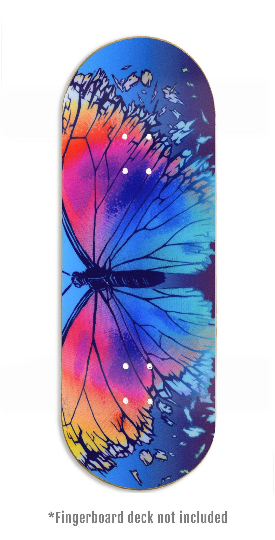 Teak Tuning "Radiant Butterfly" Artist Collaboration Deck Graphic Wrap - 35mm x 110mm