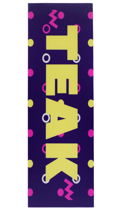 Teak Tuning "Confetti Teak Logo" Deck Graphic Wrap - 35mm x 110mm