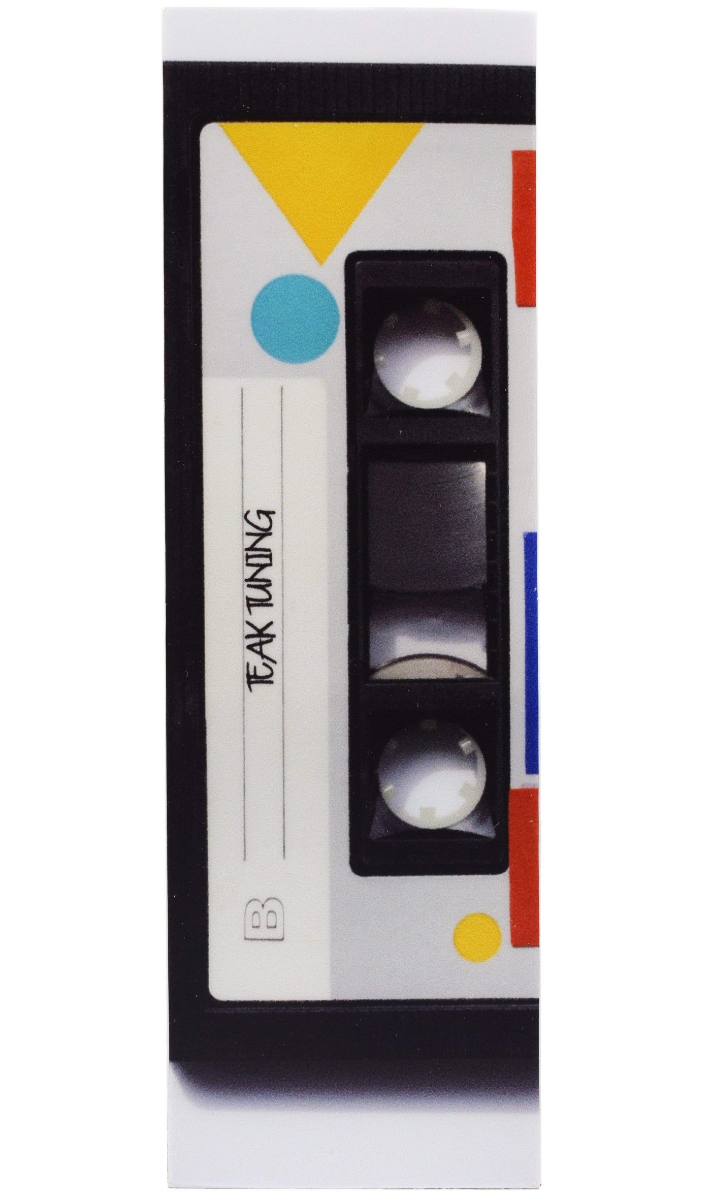 Teak Tuning "Cassette Tape" Deck Graphic Wrap - 35mm x 110mm