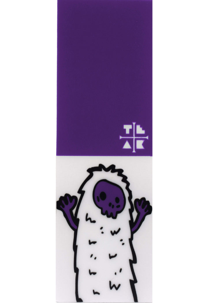 Teak Tuning "Purple Yeti" Deck Graphic Wrap (Transparent Background) - 35mm x 110mm