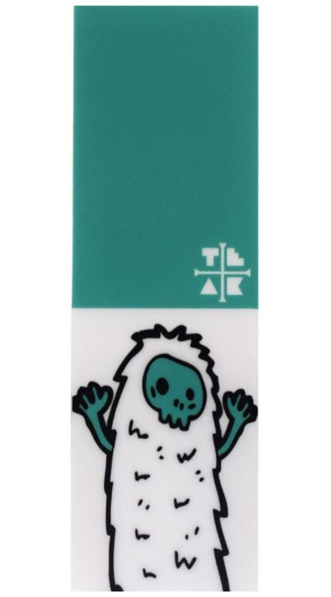 Teak Tuning "Teal Yeti" Deck Graphic Wrap (Transparent Background) - 35mm x 110mm