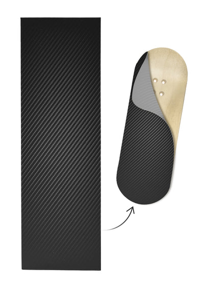 Teak Tuning "Carbon Fiber" Deck Graphic Wrap - 35mm x 110mm