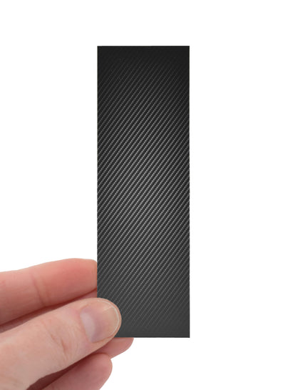 Teak Tuning "Carbon Fiber" Deck Graphic Wrap - 35mm x 110mm