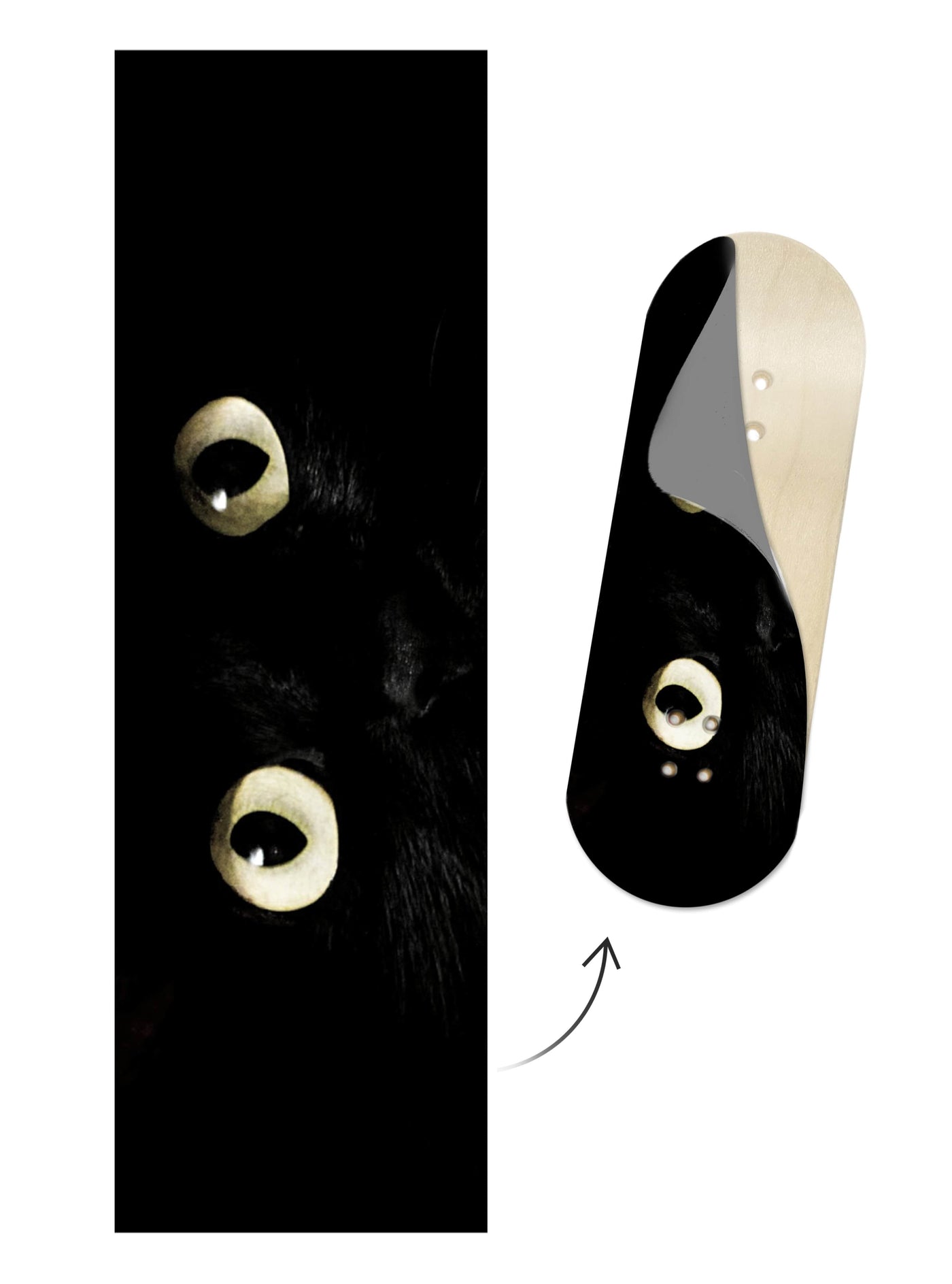 Teak Tuning Limited Edition "Midnight Stare" Deck Graphic Wrap - 35mm x 110mm